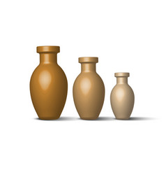 3d Volumetric Vases Design Element