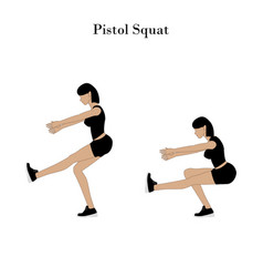 Pistol Squat Exercise