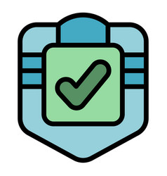 Positive Pcr Test Icon Flat