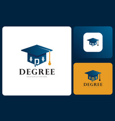 Degree College Education Logo Design Template