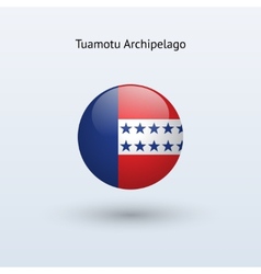 Tuamotu Archipelago Round Flag