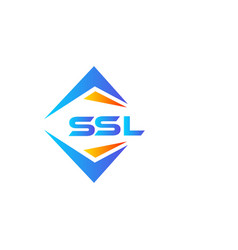 Ssl Abstract Technology Logo Design On White