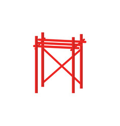 Scaffolding Icon Design Template