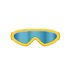 Cartoon Icon Of Ski Goggles Winter Sport Glasses