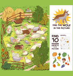 Find Wolf Among Sheep 10 Hidden