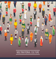 Multinational World Culture Background