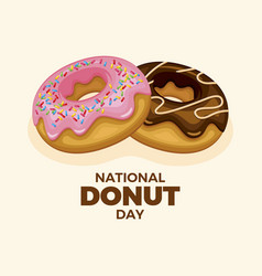 National Donut Day Poster