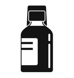 Baby Cough Syrup Icon Simple Style