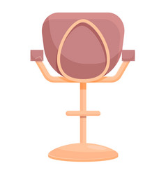 Salon Chair Icon Cartoon Barber