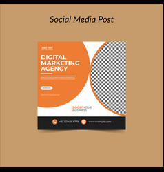 Social Media Post Design Template