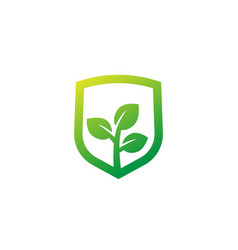 Crop Protection Or Insurance Icon Logo