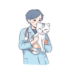 Doctor With A Cat