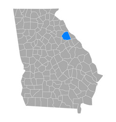 Map Wilkes In Georgia