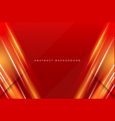 Abstract Red Background With Geometric Shape