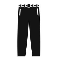 School Pants Icon Simple Boy Uniform