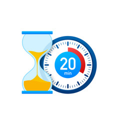 20 Minutes Stopwatch Icon Stopwatch