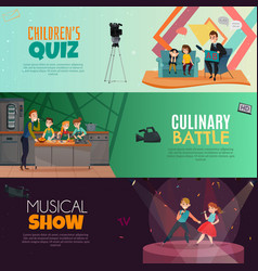 Tv Show Kids Horizontal Banners