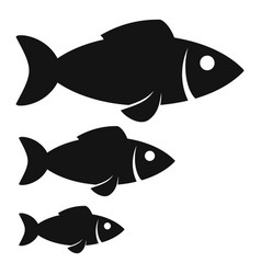 Fish Farm Factory Icon Simple Style