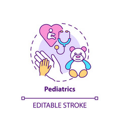 Pediatrics Concept Icon