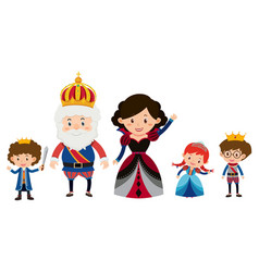 Royal Family Cartoon Character