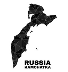 Triangle Filled Kamchatka Map