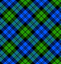 Black Watch Milytary Tartan Diagonal Seamless