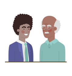 Father With Son Avatar Character