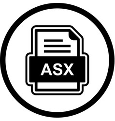 Asx File Document Icon