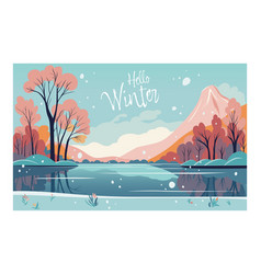 Hello Winter Poster