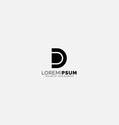 Letter D Logo Template