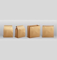 Brown Paper Lunch Food Craft Box Package