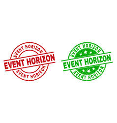 Event Horizon Round Watermarks Using Grunged Style