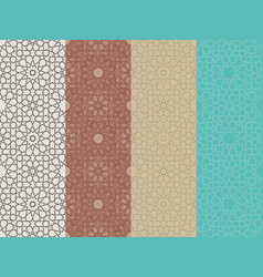 Seamless Islamic Moroccan Pattern Arabic