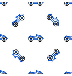 Line All Terrain Vehicle Or Atv Motorcycle Icon