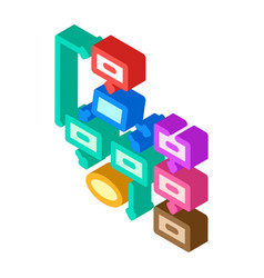 Software Prototyping Isometric Icon