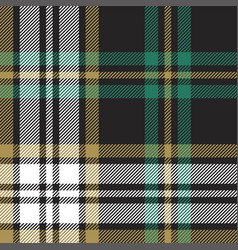 Tartan Plaid Pattern Background Green Gold