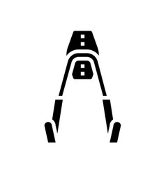 Utility Hook Garage Tool Glyph Icon