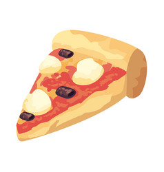 Flat Pizza Slice