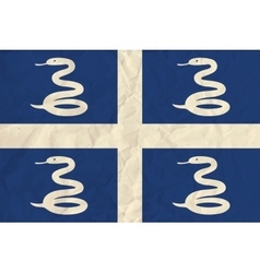 Martinique Paper Flag