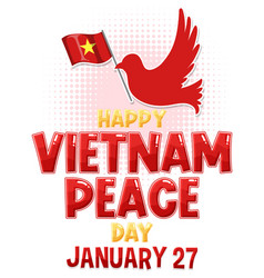 Vietnam Peace Day Banner