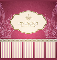 Retro Princess Invitation Template