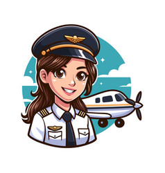 Smile Female Pilot