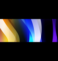 Fluid Color Gradients With Dynamic Wave Line