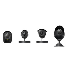 Ui Set Of Security Camera