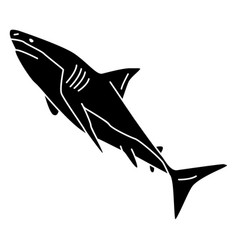 Swimming Shark Cut Out