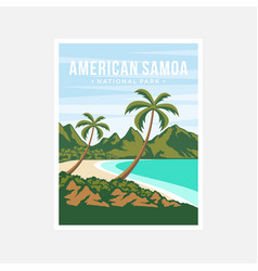 American Samoa National Park Poster