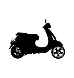 Vespa Scooter Bike Motorcycle Silhouette