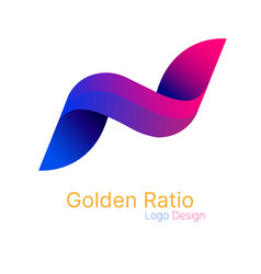 Abstract Golden Ratio Logo Design