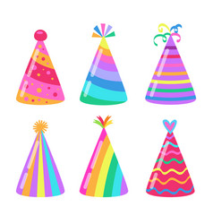 Birthday Party Hat Cartoon Set