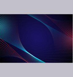 Futuristic Technology Lines Background With Light